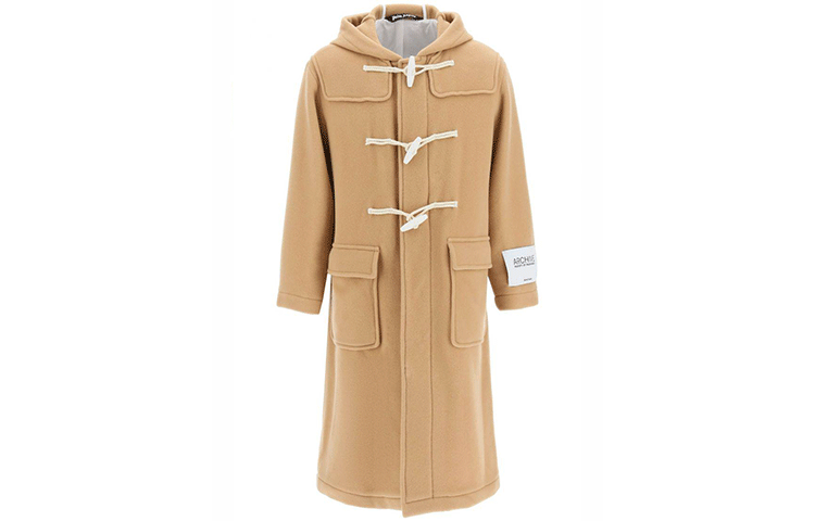 Palm Angels  Single-Breasted Mid-Length Coat PMEA178F21FAB001 圖 2