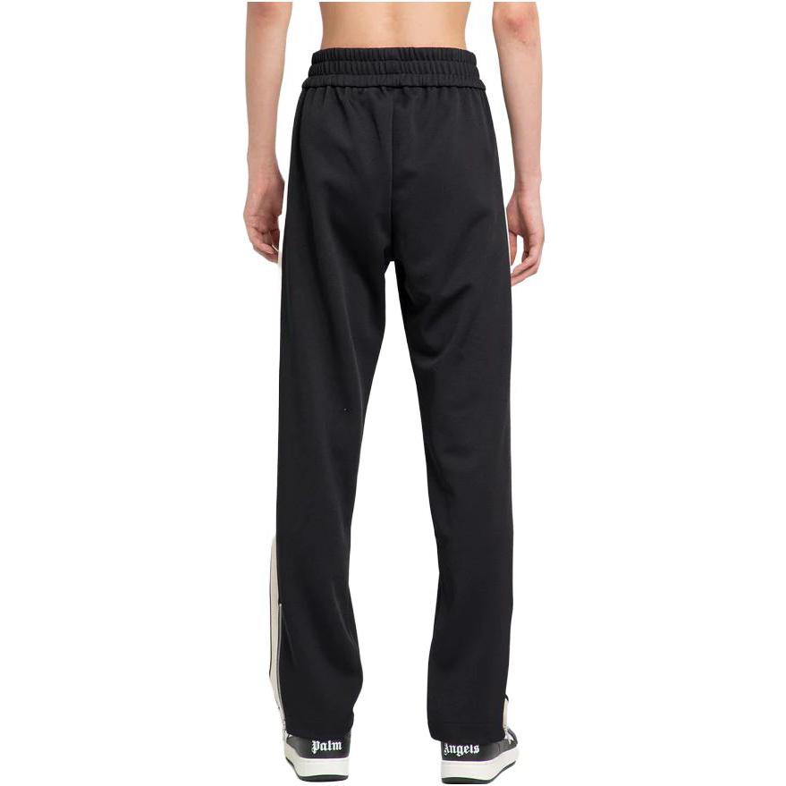 Purchase PALM ANGELS  Solid Color Striped Elastic Waist Relaxed Straight Pants. PMCJ020F23FAB0011001