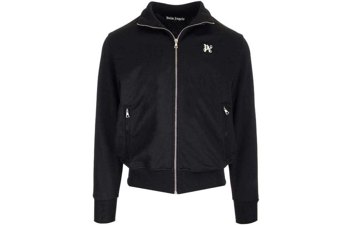 Order Chaqueta Palm Angels con cremallera y cuello alto a rayas. PMBD058E23FAB0011003