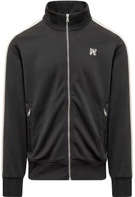 Chaqueta Palm Angels con cremallera y cuello alto a rayas. PMBD058E23FAB0011003 Shop Chaqueta Palm Angels con cremallera y cuello alto a rayas. PMBD058E23FAB0011003