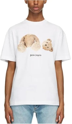 パームエンジェルス テディベア グラフィックプリント クルーネック Tシャツ 半袖 PMAA001F21JER0230160 Order パームエンジェルス テディベア グラフィックプリント クルーネック Tシャツ 半袖 PMAA001F21JER0230160