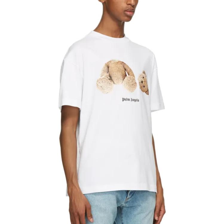 Purchase パームエンジェルス テディベア グラフィックプリント クルーネック Tシャツ 半袖 PMAA001F21JER0230160