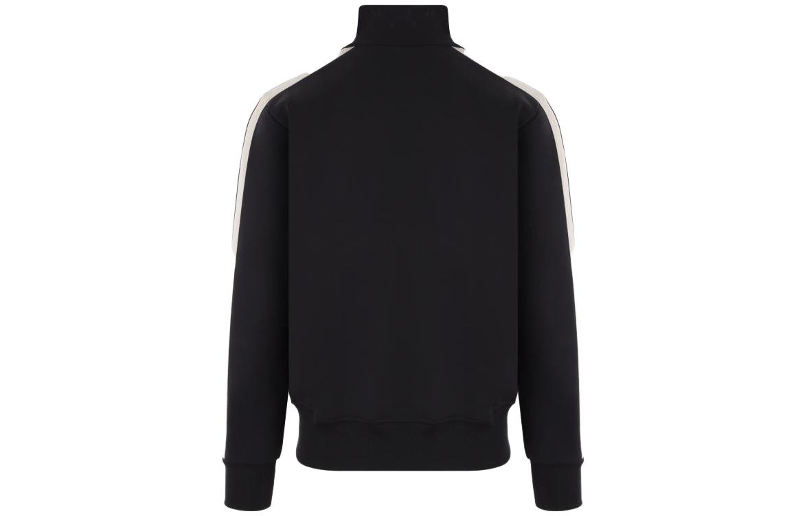 Lookbook Palm Angels  Zip-Up Jacket with Logo Print and Stand Collar. PMBD058F23FAB0011001