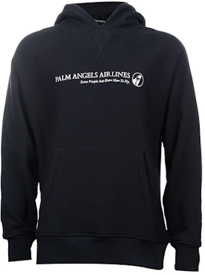 Palm Angels Airlines Reflective Logo Hoodie Black - PMBB089F20FLE0011001 Buy Palm Angels Airlines Reflective Logo Hoodie Black - PMBB089F20FLE0011001
