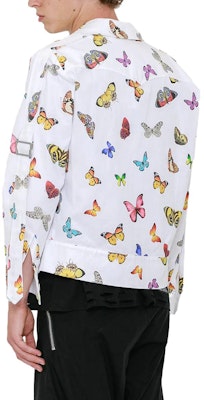 팜 엔젤스 애니멀 프린트 화이트 버튼업 긴팔 셔츠. PMGA066S207790210188 Shop 팜 엔젤스 애니멀 프린트 화이트 버튼업 긴팔 셔츠. PMGA066S207790210188