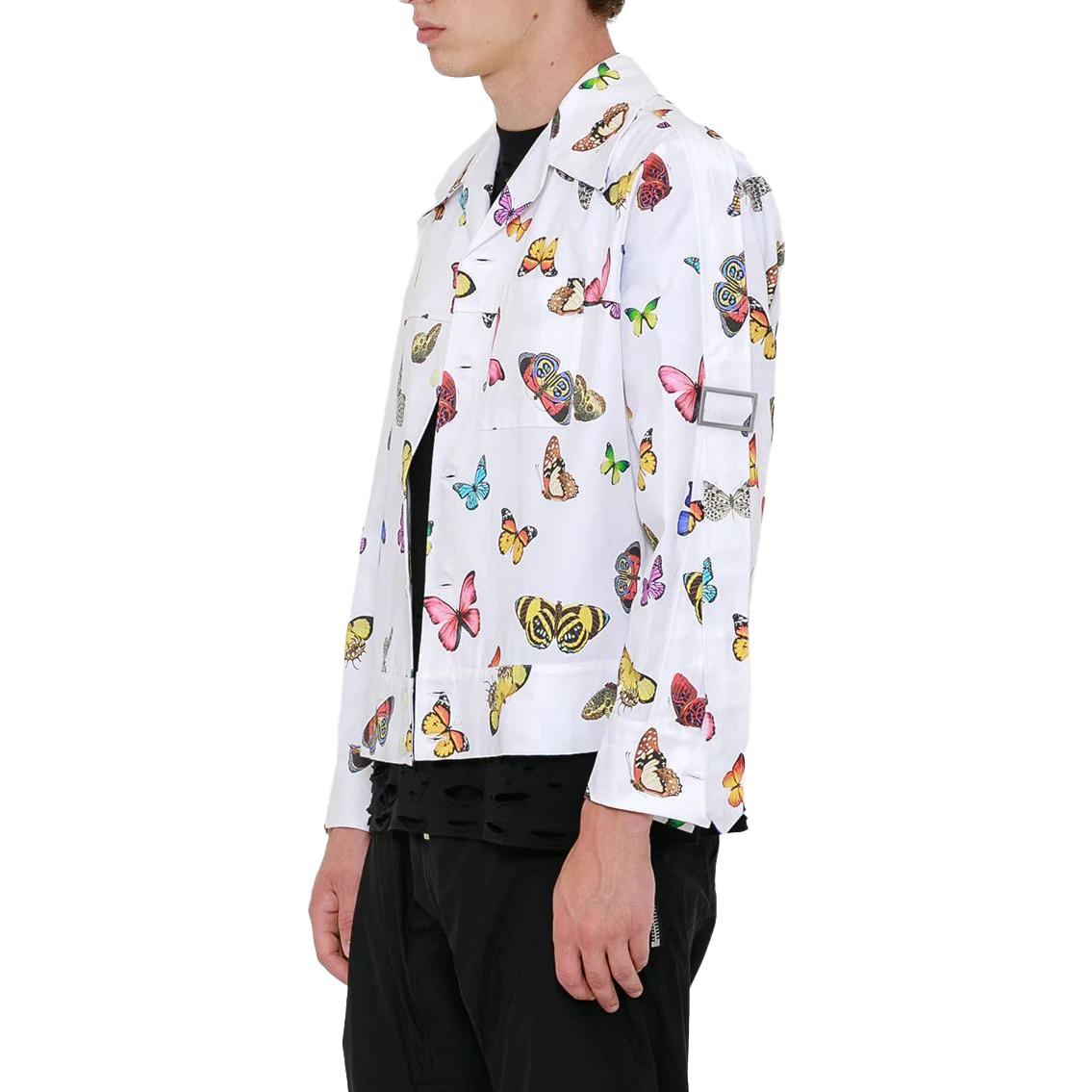 Purchase パームエンジェルス アニマルプリント ボタンアップ 長袖シャツ ホワイト PMGA066S207790210188