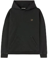 Palm Angels Back Foggy Pa Hoodie Letter Print Pullover for Men - Black PMBB117R24FLE0041001 Palm Angels Back Foggy Pa Hoodie Letter Print Pullover for Men - Black PMBB117R24FLE0041001