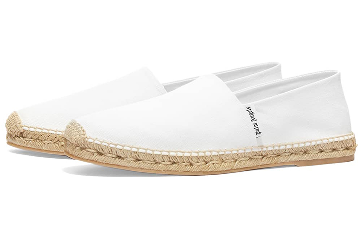 Palm Angels Basket Weave Sneakers 'White' 圖 3