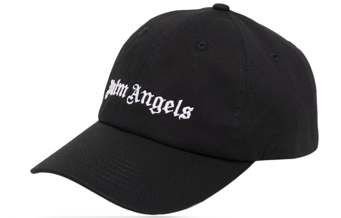 Palm Angels Black Breathable Comfortable Baseball Cap Unisex Couple Style PMLB003C99FAB0011001