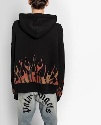 パームエンジェルス ブラックフーディー タイガーフレーム柄 PMBB058E20FLE0011020 Purchase パームエンジェルス ブラックフーディー タイガーフレーム柄 PMBB058E20FLE0011020