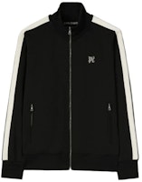 PALM ANGELS Black Monogram Track Jacket Colorblock Zip-Up 男女款 PMBD058R24FAB0011003 PALM ANGELS Black Monogram Track Jacket Colorblock Zip-Up 男女款 PMBD058R24FAB0011003