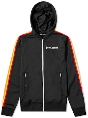 パームエンジェルス ブラック レインボーストライプ プリント フーディージャケット PMBD025E20FAB0041084 Buy パームエンジェルス ブラック レインボーストライプ プリント フーディージャケット PMBD025E20FAB0041084