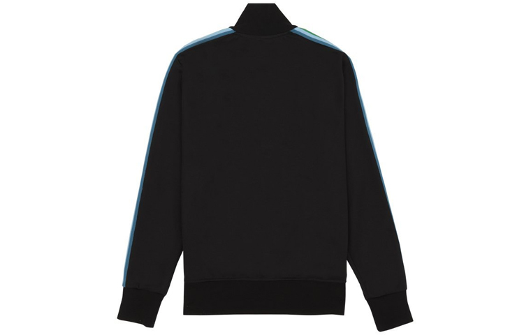 Lookbook PALM ANGELS 黑色彩虹条纹运动夹克 PMBD001S193840031088