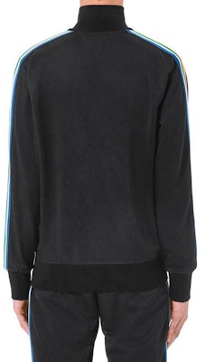 PALM ANGELS 黑色彩虹条纹运动夹克 PMBD001S193840031088 Purchase PALM ANGELS 黑色彩虹条纹运动夹克 PMBD001S193840031088