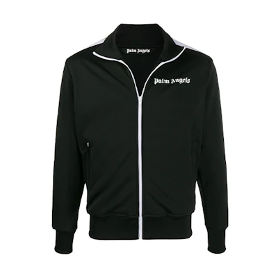 PALM ANGELS Black Side Stripe Track Jacket PMBD001E20FAB0011001