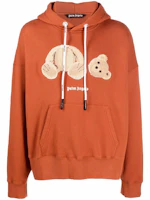 PALM ANGELS Casual Letter Print Hoodie Men’s Brownish Red Colorway. PMBB058F21FLE0072760 PALM ANGELS Casual Letter Print Hoodie Men’s Brownish Red Colorway. PMBB058F21FLE0072760