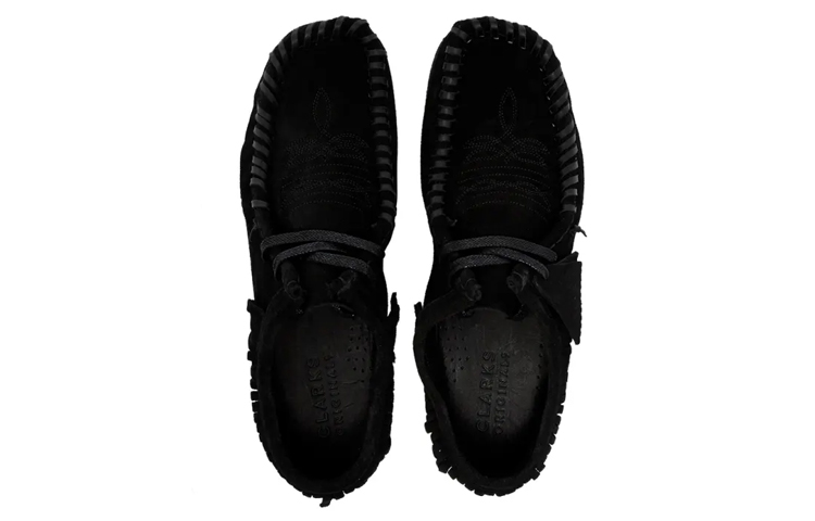 Palm Angels Clarks Loafer 'Black Suede Tassel' 圖 3