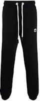 Palm Angels Classic Black Drawstring Sweatpants for Men. PMCH012F21FLE0011001 Palm Angels Classic Black Drawstring Sweatpants for Men. PMCH012F21FLE0011001