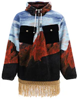 Palm Angels Colorblock Pocket Scenic Hoodie Jacket Black PMEA115E20FAB0014084 Palm Angels Colorblock Pocket Scenic Hoodie Jacket Black PMEA115E20FAB0014084