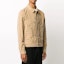 Shop PALM ANGELS Corduroy Checkered Jacket in Khaki. PMEA138E20DEN0016225