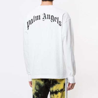 パームエンジェルス クロコダイルプリント 長袖Tシャツ ホワイト PMAB016E20JER0020155 Purchase パームエンジェルス クロコダイルプリント 長袖Tシャツ ホワイト PMAB016E20JER0020155