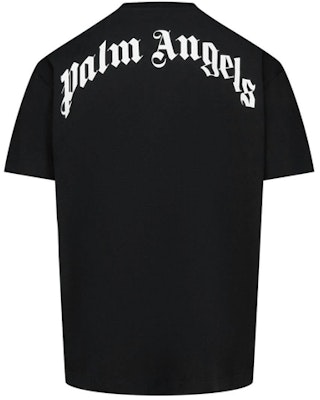 Camiseta de Algodón Palm Angels Estampado Oso Decapitado Negro PMAA001R21JER0011060 Lookbook Camiseta de Algodón Palm Angels Estampado Oso Decapitado Negro PMAA001R21JER0011060