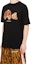 Purchase Camiseta de Algodón Palm Angels Estampado Oso Decapitado Negro PMAA001R21JER0011060