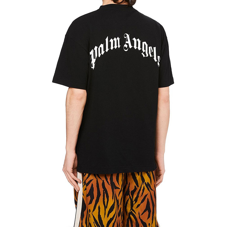 Details for Camiseta de Algodón Palm Angels Estampado Oso Decapitado Negro PMAA001R21JER0011060