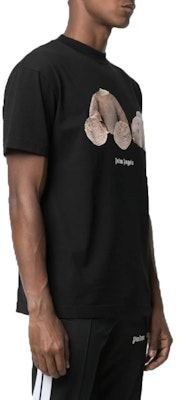 Camiseta de Algodón Palm Angels Estampado Oso Decapitado Negro PMAA001R21JER0011060 Sizing Camiseta de Algodón Palm Angels Estampado Oso Decapitado Negro PMAA001R21JER0011060
