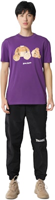 Palm Angels 斷頭熊紫色印花短袖 T 恤 男女款 PMAA001E20JER0033760 Details for Palm Angels 斷頭熊紫色印花短袖 T 恤 男女款 PMAA001E20JER0033760