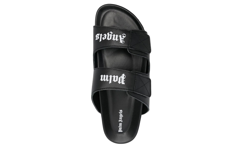 Palm Angels Double-Strap Sandal 'Black' 圖 4