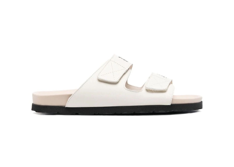 Palm Angels Double-Strap Sandal 'Off White' PMIH004S23LEA0010361