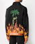 Purchase Chaqueta Vaquera Negra Palm Angels Calavera Llama & Palmera Impresa PMYE006R205620177688