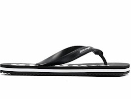 Palm Angels Flip Flops 'Black White' PMIC003S21PLA0011001 Palm Angels Flip Flops 'Black White' PMIC003S21PLA0011001