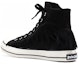 Shop Palm Angels Fringe Basket High 'Hitam' PMIA061S21LEA001-1001