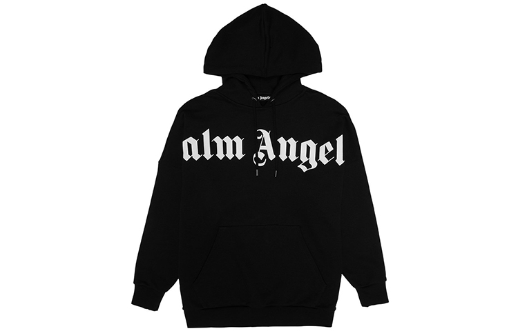 PALM ANGELS Front Logo Hoodie Black PMBB036R206360011001 圖 2