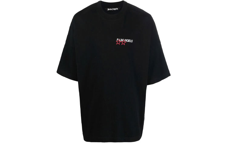 PALM ANGELS FW21 Back Print Short Sleeve T-Shirt Men’s Black PMAA041F21JER0021001 圖 2