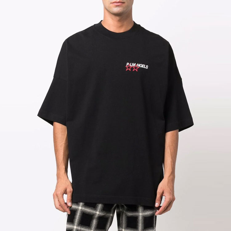 PALM ANGELS FW21 Back Print Short Sleeve T-Shirt Men’s Black PMAA041F21JER0021001 圖 3