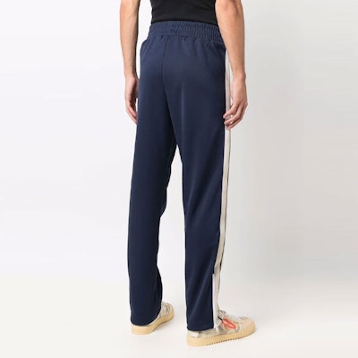 PALM ANGELS FW21 Blue Track Pants Autumn Collection PMCA007F21FAB0024601 Purchase PALM ANGELS FW21 Blue Track Pants Autumn Collection PMCA007F21FAB0024601