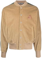 PALM ANGELS FW21 Brown Corduroy Jacket with Side Piping for Men. PMBD031F21FAB0026110 PALM ANGELS FW21 Brown Corduroy Jacket with Side Piping for Men. PMBD031F21FAB0026110