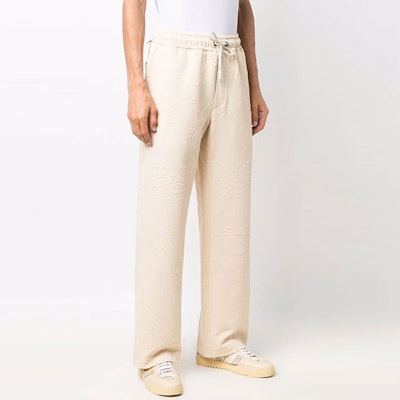 PALM ANGELS FW21 Embossed Straight Track Pants Beige Men’s. PMCA097F21FAB0030337 Purchase PALM ANGELS FW21 Embossed Straight Track Pants Beige Men’s. PMCA097F21FAB0030337