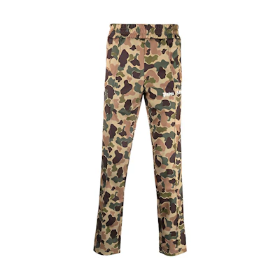 Palm Angels FW21 Logo Camo Track Pants Brown . PMCA007F21FAB0115601
