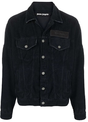 PALM ANGELS FW21 Logo Corduroy Jacket Men’s Black. PMYE006F21DEN0011010 Order PALM ANGELS FW21 Logo Corduroy Jacket Men’s Black. PMYE006F21DEN0011010