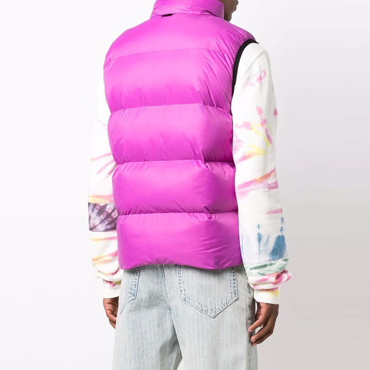 Purchase 팜엔젤스 FW21 퍼플 패딩 베스트 팜트리 로고 패치. PMEA171F21FAB0013201