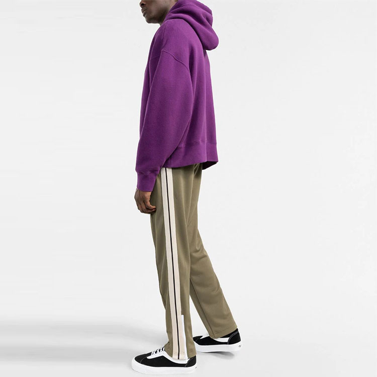 Lookbook Palm Angels FW21 Purple Teddy Bear Letter Print Hoodie Mens. PMBB058F21FLE007-3760