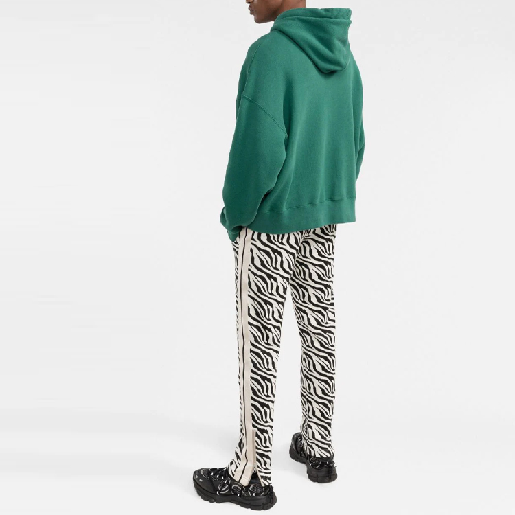 PALM ANGELS FW21 Solid Color Bear Print Hoodie Green PMBB058F21FLE0125760 圖 4