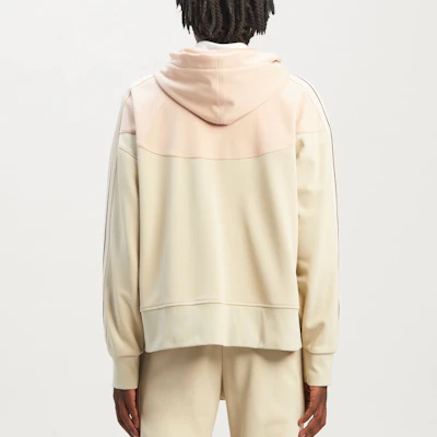 팜엔젤스 FW22 베이지 컬러블록 레터 프린트 후드 재킷. PMBD049S23FAB0016134 Shop 팜엔젤스 FW22 베이지 컬러블록 레터 프린트 후드 재킷. PMBD049S23FAB0016134
