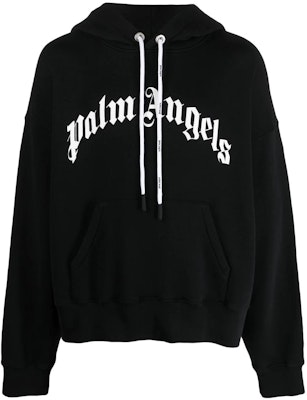 PALM ANGELS FW22 Hoodie Hitam dengan Desain Logo Print. PMBB058C99FLE0061001 Order PALM ANGELS FW22 Hoodie Hitam dengan Desain Logo Print. PMBB058C99FLE0061001