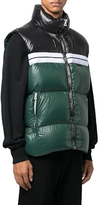 PALM ANGELS 秋冬 2022 绿色拼色羽绒背心. PMED018F22FAB0015510 Shop PALM ANGELS 秋冬 2022 绿色拼色羽绒背心. PMED018F22FAB0015510