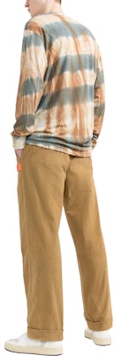 PALM ANGELS FW22 High-Waisted Straight-Leg Casual Pants Beige. PMCA096F21FAB00161376137 Purchase PALM ANGELS FW22 High-Waisted Straight-Leg Casual Pants Beige. PMCA096F21FAB00161376137